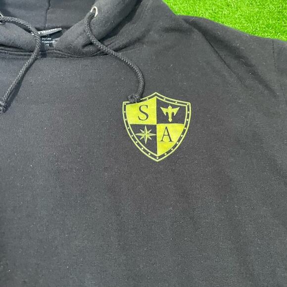 Gadsden Flag Hoodie 2XL alpha Defense Don’t Tread On Me Military Pullover XXL - Picture 3 of 8